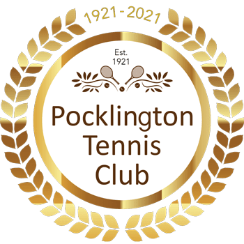 Pocklington Tennis Club centenary logo