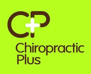 The logo for Chiropractic Plus, sponsors of Pocklington Tennis Club