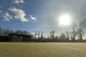 Court level view of Pocklington Tennis Club