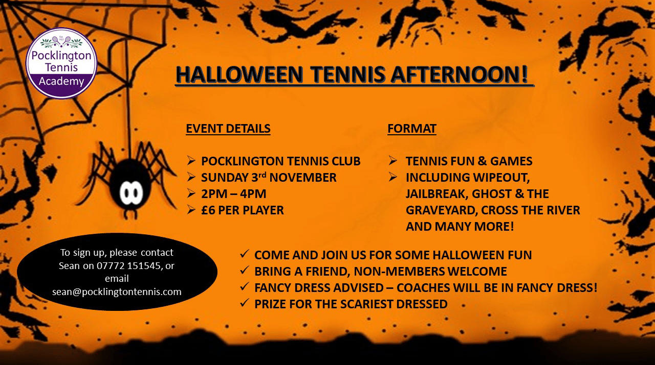 A fun games afternoon with lots of tennis games, lots of prizes to be won and plenty of fun!