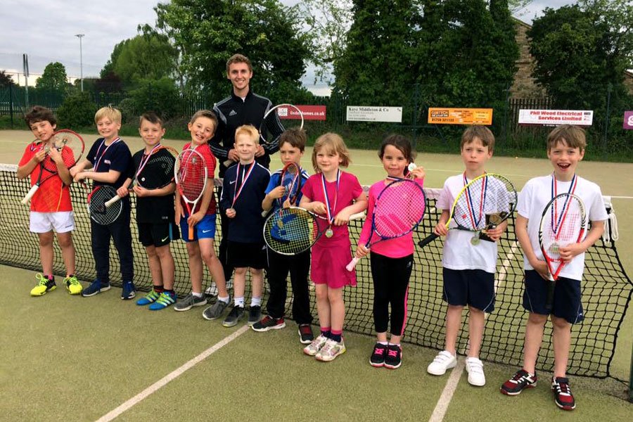 Junior tennis at Pocklington Tennis Club