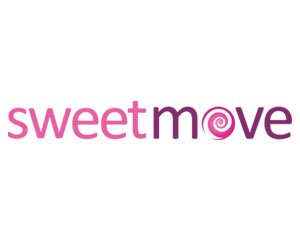 The logo for Sweetmove Estate agents, sponsors of Pocklington Tennis Club