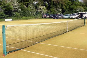 Tennis courts at Pocklington Tennis Club